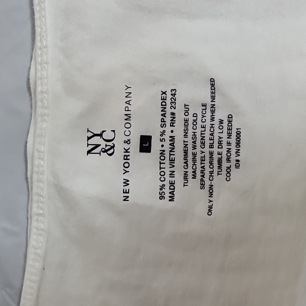 Ny&C Tank Top Bundle Of 2 White And Navy. - image 3